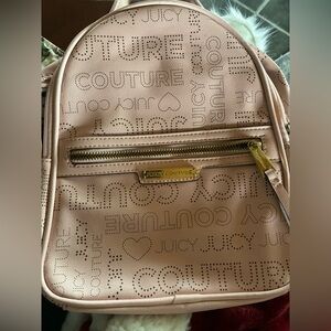 Juicy Couture Pink Logo Backpack